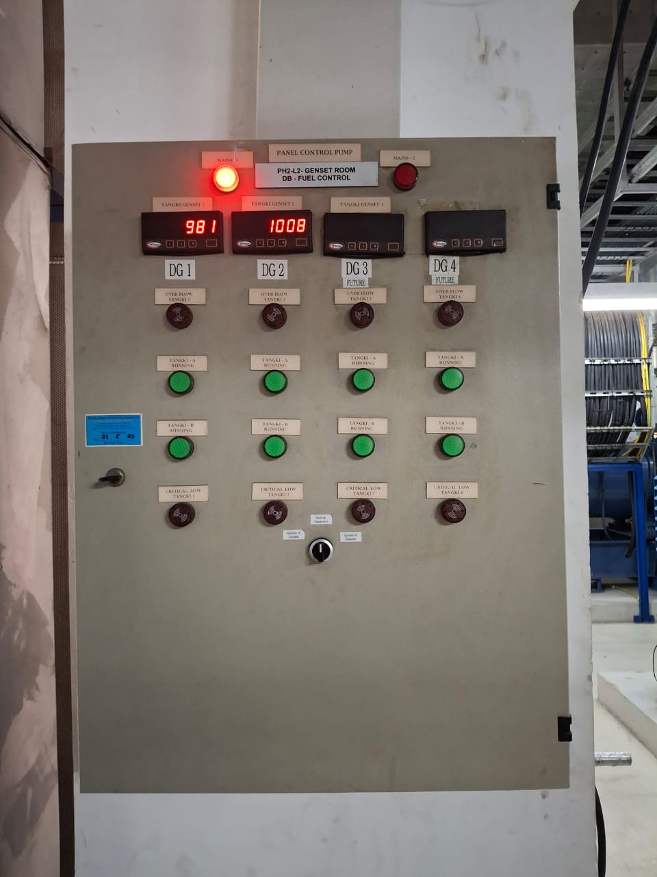 Panel Water Level Control