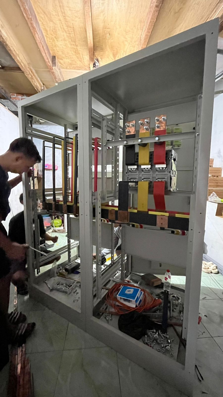 Panel ATS AMF Siap Kirim